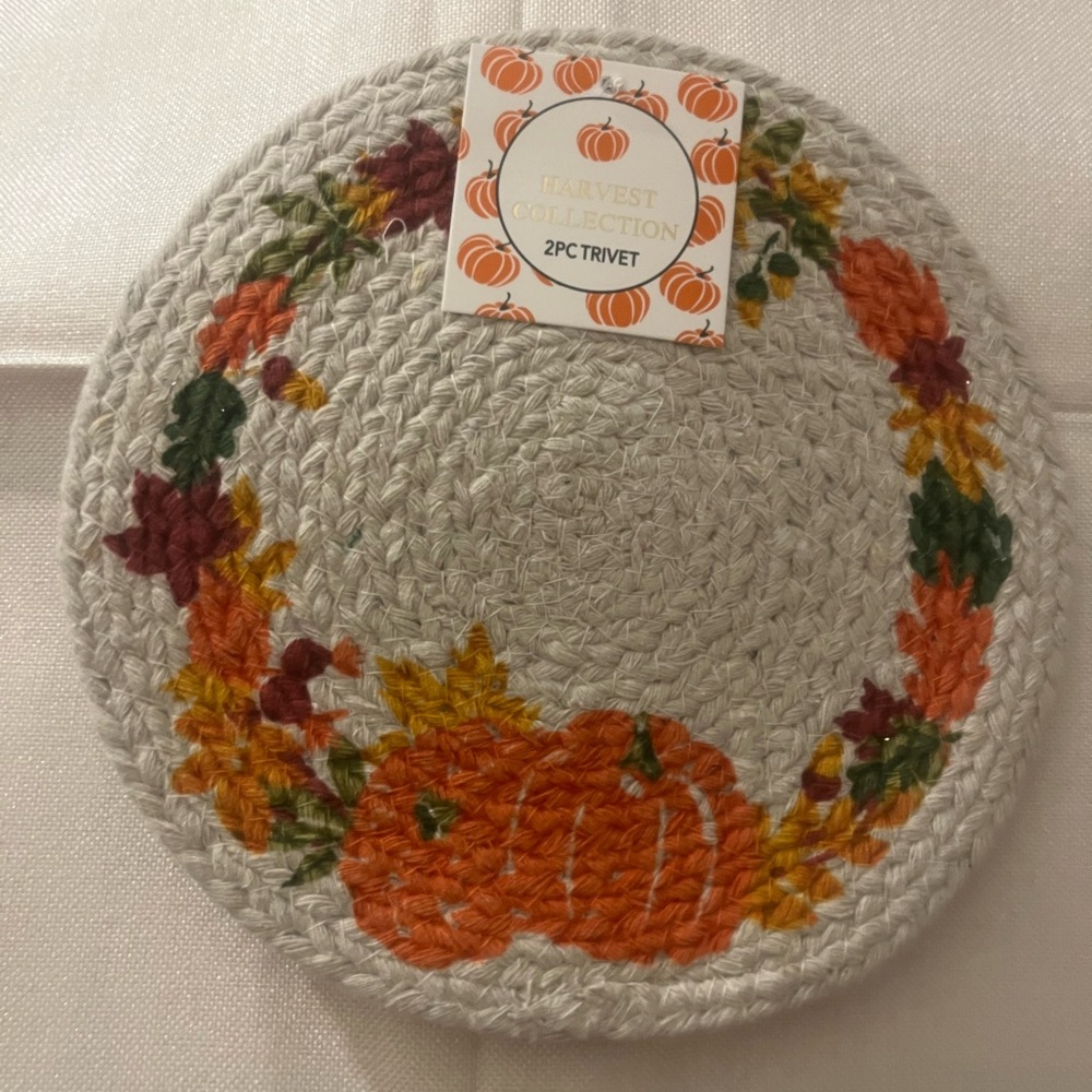 Fall Braided Trivets - Picture 1 of 9
